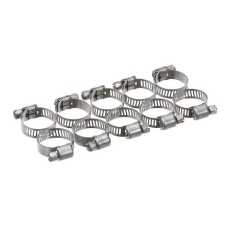 Misc Hardware HOSE CLAMPS PLATED 5/16IN PK10 M6